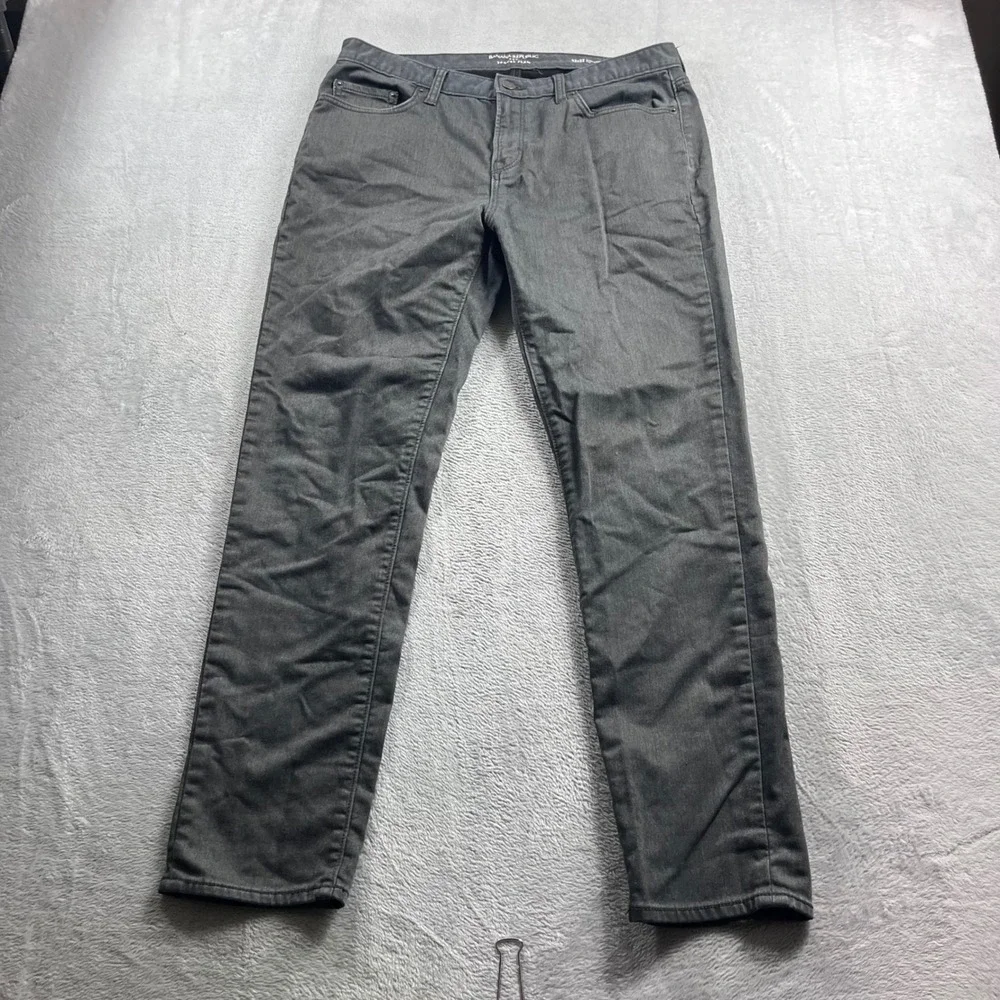 Banana Republic Travel‎ Jean Mens 33x32 Athletic Fit Charcoal Gray Pants